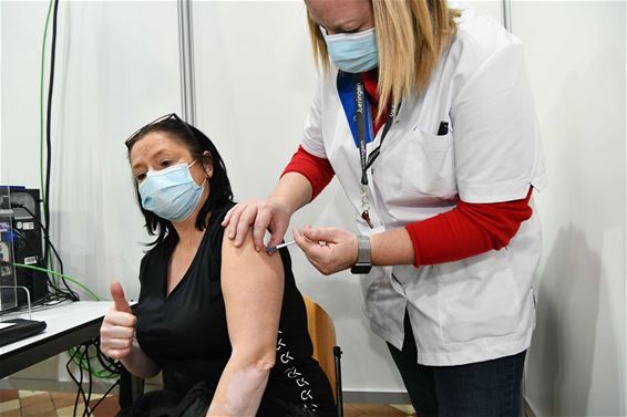 Bijna 10% kreeg al vaccinatie - Beringen