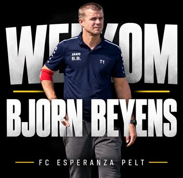 Bjorn Beyens is nieuwe hoofdtrainer van Esperanza - Pelt