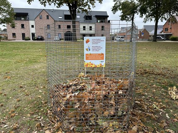 Bladafval? Gebruik de bladkorven!