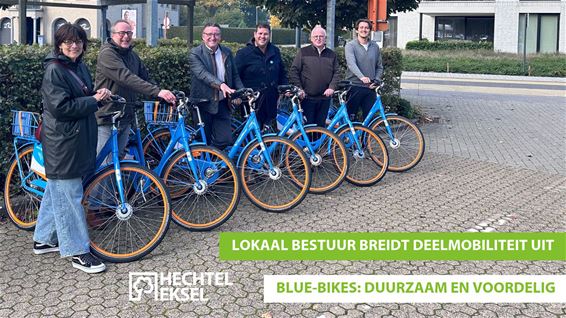 Blue-bike nu ook beschikbaar in Hechtel-Eksel - Hechtel-Eksel