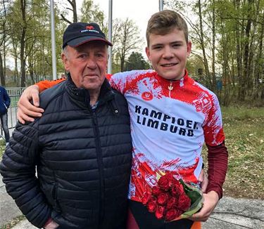 Bob Poelmans is Limburgs kampioen tijdrijden - Beringen