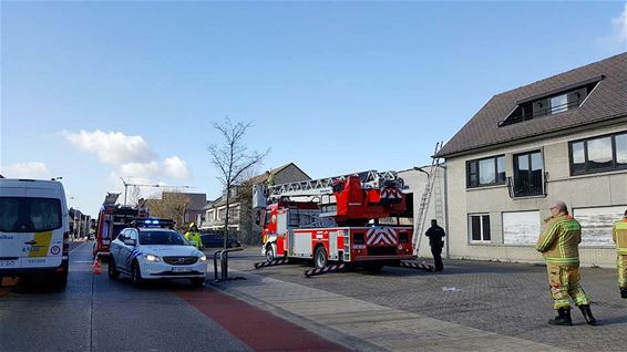 Brand in oude gebouw VBM in Adelberg - Lommel