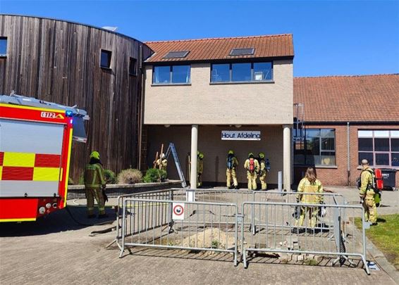 Brandweer snel ter plaatse bij brandje Provil - Lommel