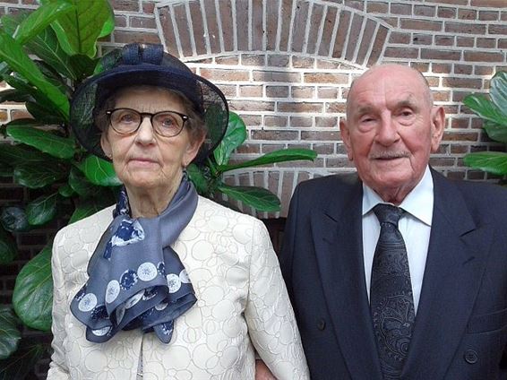 Briljanten bruiloft in de Koning Albertlaan - Neerpelt