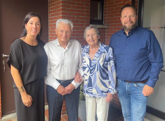 Briljanten bruiloft René en Elza - Beringen