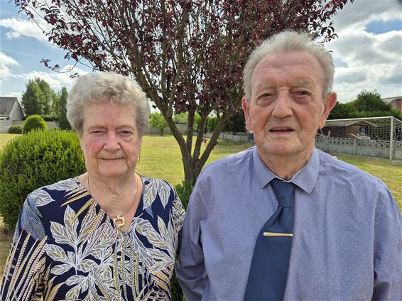 Briljanten bruiloft voor Willy en Maria - Pelt
