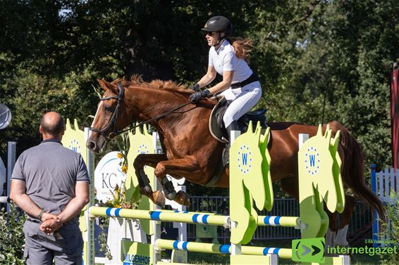 Britt Van Bilsen en Genty van de Leu in actie