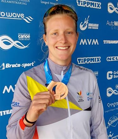 Brons voor Hermien Peters op Wereldbeker kajak - Pelt