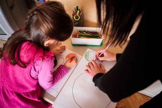 Brugfigurenproject bij Rode Kruis Lommel - Lommel
