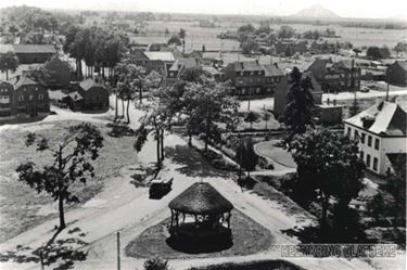 Centrum van Opglabbeek in 1950 - Oudsbergen