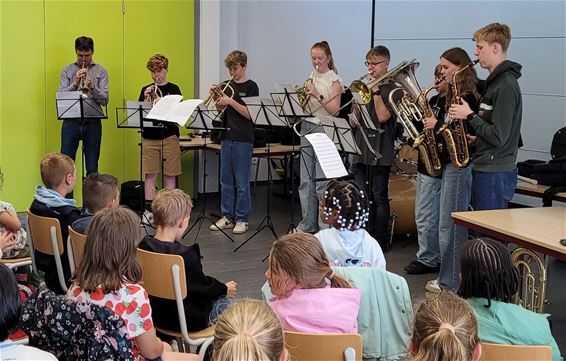 Concert voor het 2de studiejaar van ‘De Linde’ - Pelt