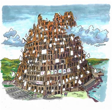 Corona-art (2): de toren van Babel