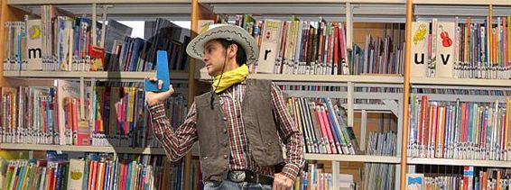 'Cowboy Stanny en...' in de bibliotheek - Hamont-Achel