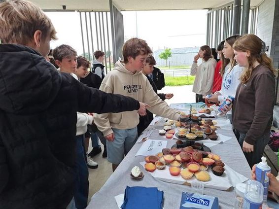 Cupcakes bakken voor het goede doel - Peer