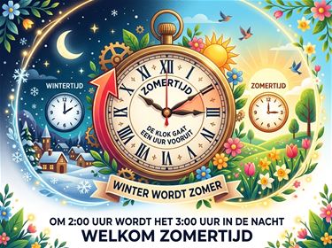 Daar is de zomertijd! - Leopoldsburg