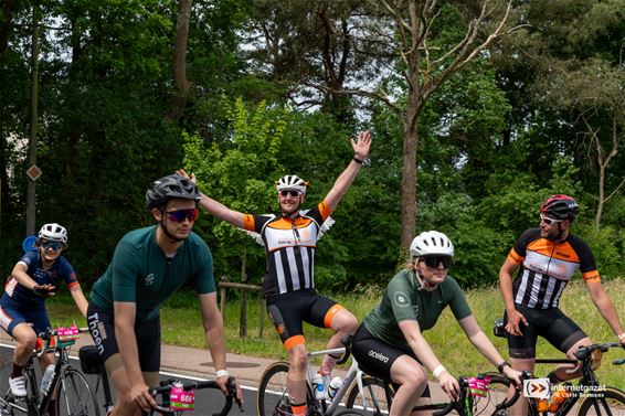 De 1000km Kom op tegen Kanker passeerde Lommel