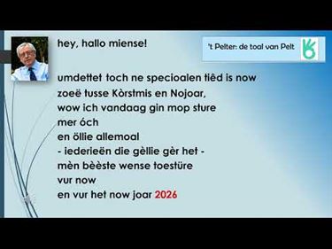 De bèèste wense vur 't now joar