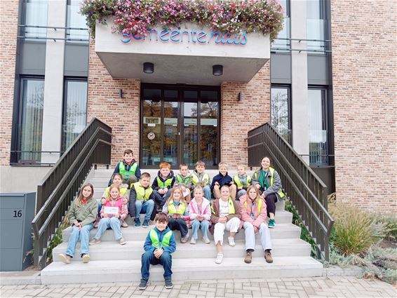 De Boomhut op ontdekking in het gemeentehuis