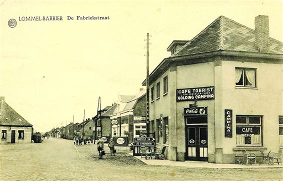De Fabriekstraat in de Barrier - Lommel