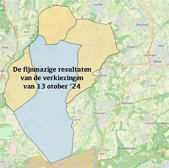 Peer - De fijnmazige resultaten van de verkiezingen