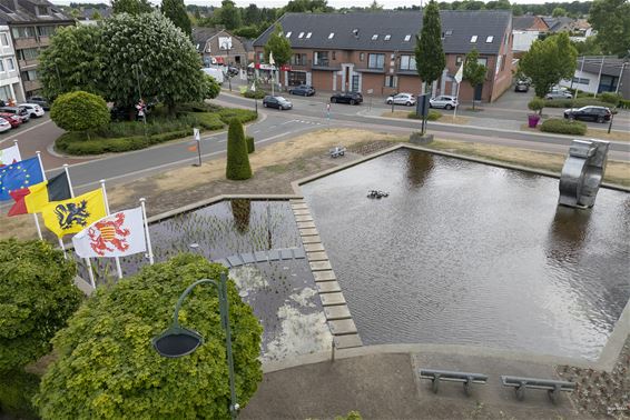 De fontein is klaar - Hamont-Achel