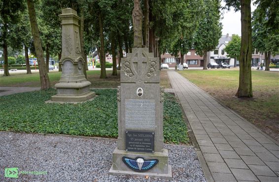 De gedenksteen van Sergeant Jean “Jan” Melsens - Oudsbergen