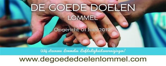 De Goede Doelen Lommel schenkt cheques - Lommel