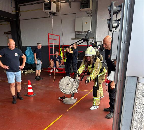 Bree - De jeugdraad bij de brandweer