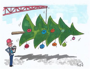 De kerstboom voor Brussel...