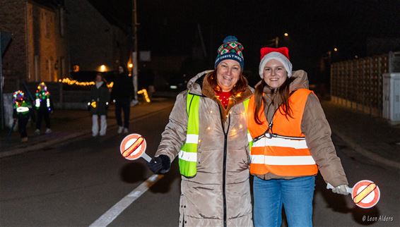 De kerstwandeling van de Regenboogschool - Pelt