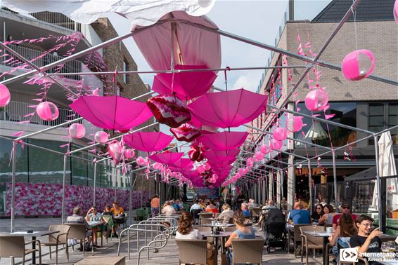 De Lepelstraat kleurt weer helemaal roze... - Lommel