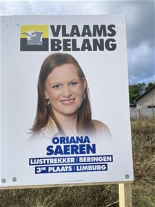 De lijsttrekkers: Oriana Saeren - Beringen