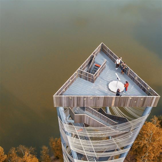 De Lommelse Sahara vanop grote hoogte - Lommel