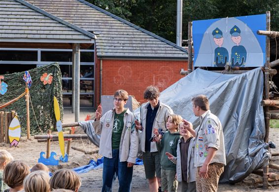 De overgang bij de Scouts van Neerpelt-centrum - Pelt