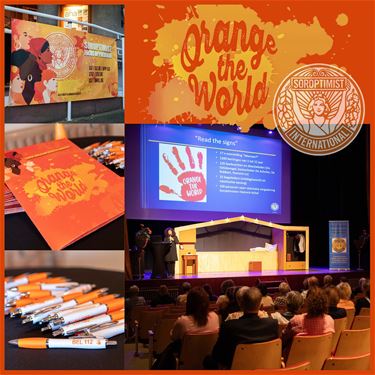 De Soroptimisten en 'Orange The World' - Lommel & Pelt