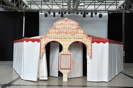 De tent van Circus Dwaaltuin - Neerpelt
