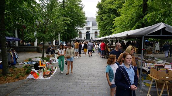 De zondagse Teutenmarkt floreert weer - Lommel