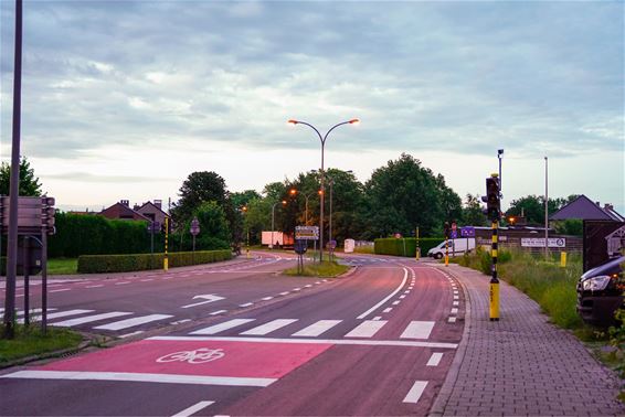 Defecte verkeerslichten op de Ring van Overpelt - Pelt