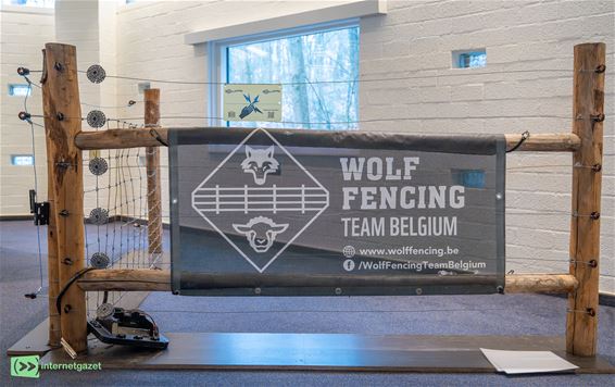 Oudsbergen - Demodag rond wolfwerende omheiningen in Meeuwen
