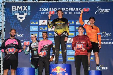 Denny Kog zevende in Europees BMX-klassement - Pelt