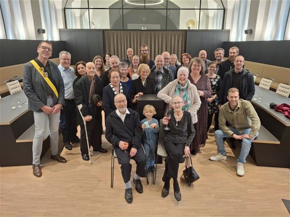 Diamanten bruilfot Antonio en Gilberte - Beringen