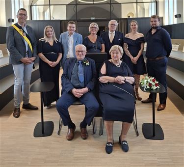 Diamanten bruiloft Elza en Laurent - Beringen