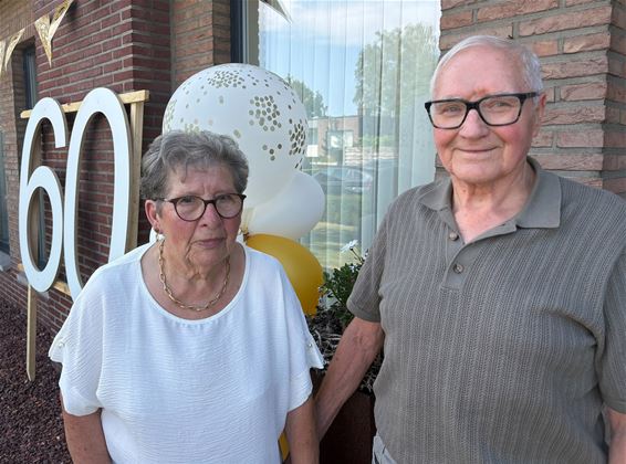 Diamanten bruiloft voor André en Josée - Pelt