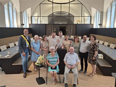 Diamanten bruiloft voor Jef en Rosette - Beringen