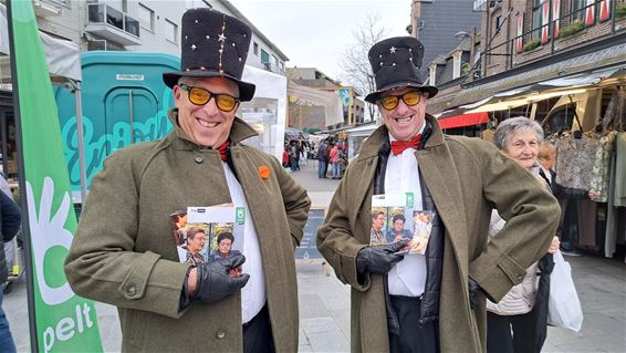 DigiMee actie op de wekelijkse zaterdagmarkt - Pelt