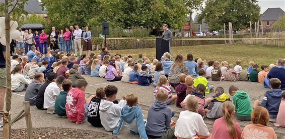Bree - Don Bosco Gerdingen opent vergroende speelplaats