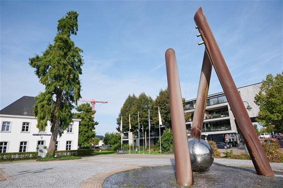 Dorpsplein Opglabbeek wordt veiliger - Oudsbergen