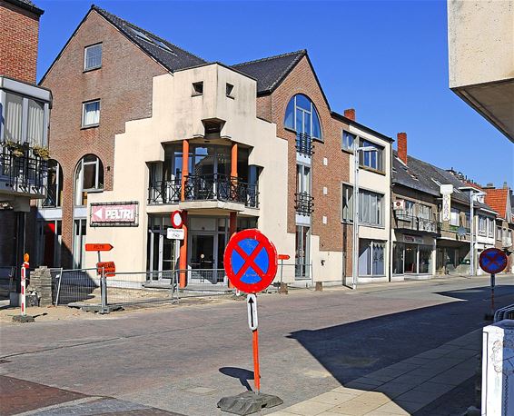 Dorpsstraat een maand afgesloten - Pelt