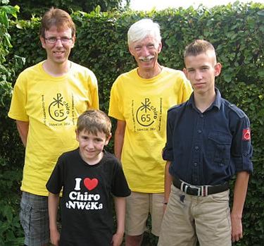 Drie generaties tegelijk op bivak - Houthalen-Helchteren