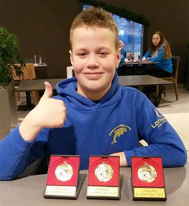 Drie gouden medailles voor Finn - Overpelt